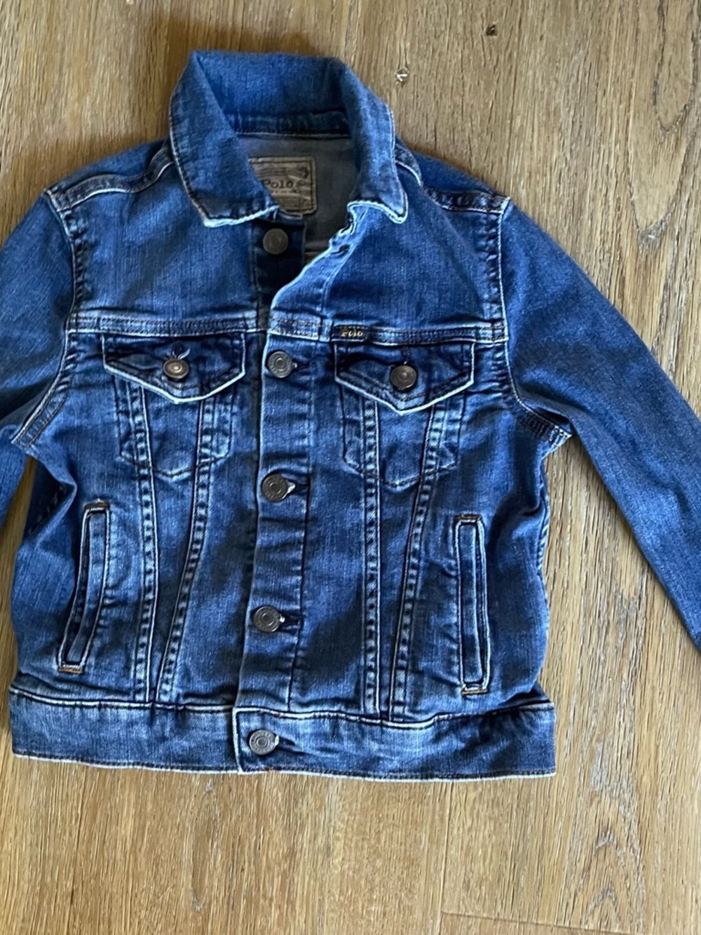 Polo by Ralph Lauren Kids' Blue Denim Jacket size 7 PRICE DROP